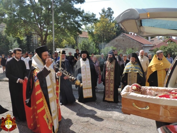 Тялото на видинския владика Дометиан е изложено за поклонение в
