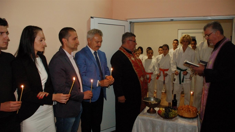 Новоучреденият карате клуб Монтана 2017 откри своята спорна база Тя