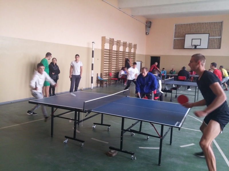 Започна общинския турнир по тенис на маса Състезанието бе открито