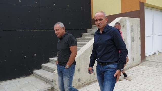 Спортният директор на Монтана доц Михаил Мадански присъстваше днес на