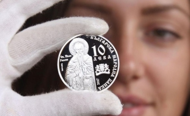 Сребърна възпоменателна монета "Рилски манастир" пуска в обращение БНБ. Тя