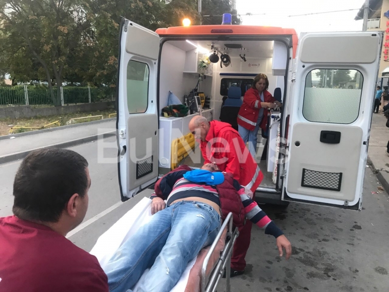 Мъж е паднал пред денонощен магазин във врачанският квартал Дъбника