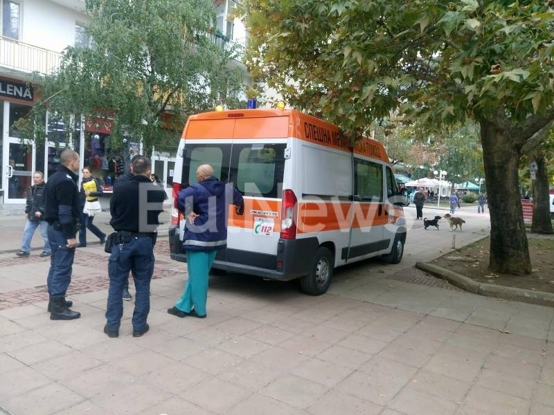 Извънредна ситуация в центъра на Враца Линейка се отзова на