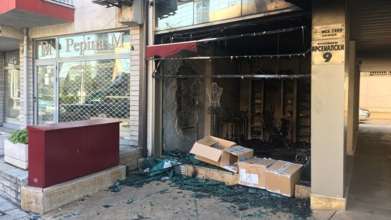 Пожар избухна в магазин във Видинско съобщиха от МВР в