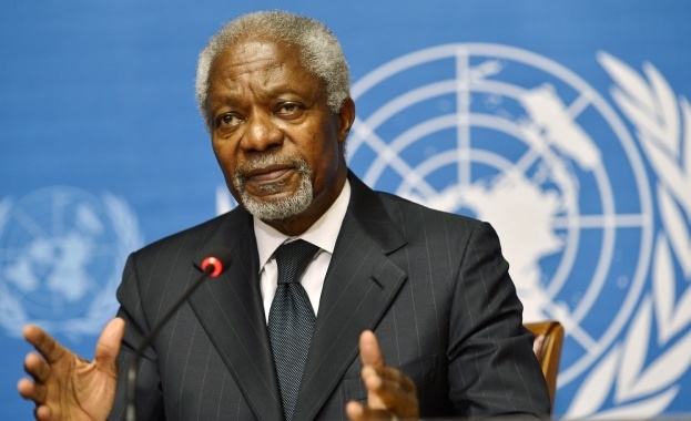 Бившият генерален секретар на ООН Кофи Анан почина на 80 годишна