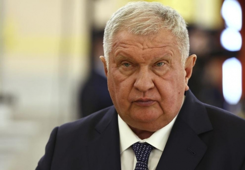 Игор Сечин шефът на най големия руски производител на петрол  Роснефт днес