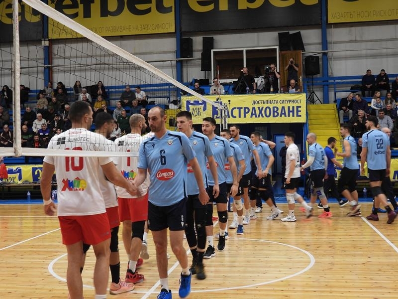 Отборът на Монтана загуби с 2 3 21 26 23