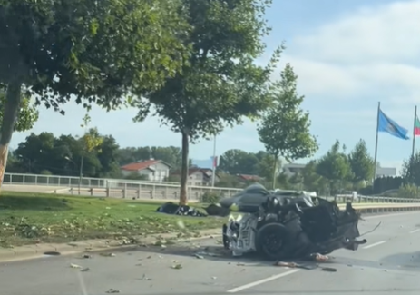 Тежка катастрофа е станала на столичния бул Ботевградско шосе в