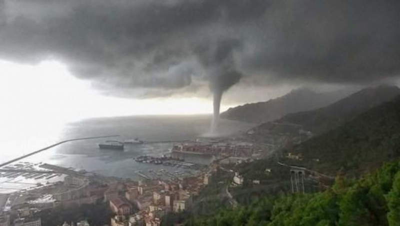 Торнадо се разрази в района на сицилианския град Модика тази