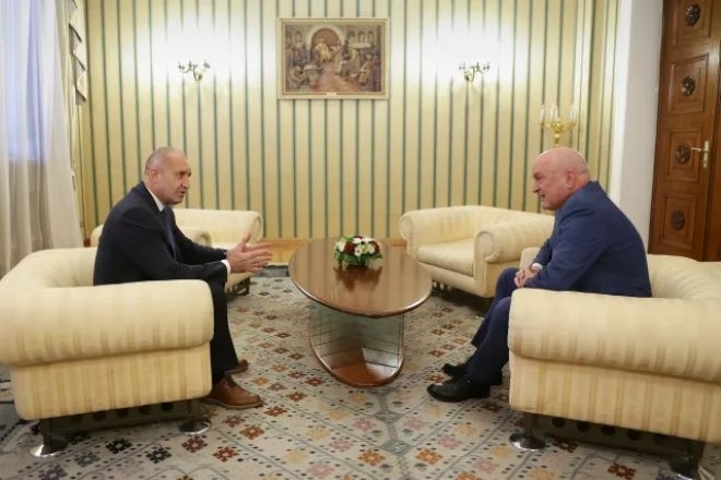 Президентът Румен Радев се среща с кандидата за служебен министър председател