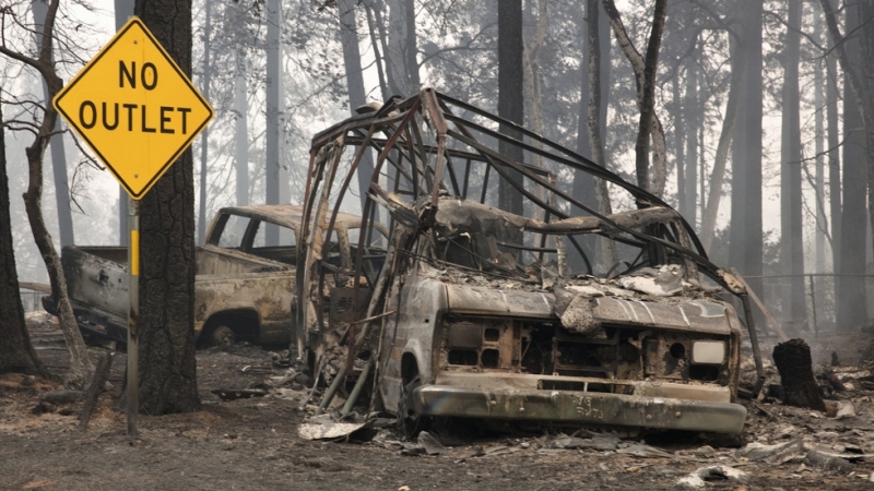 Броят на жертвите на горския пожар в американския окръг Бют