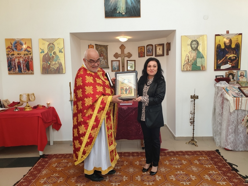 Днес в параклиса Възнесение Господне в село Сираково бе отслужена