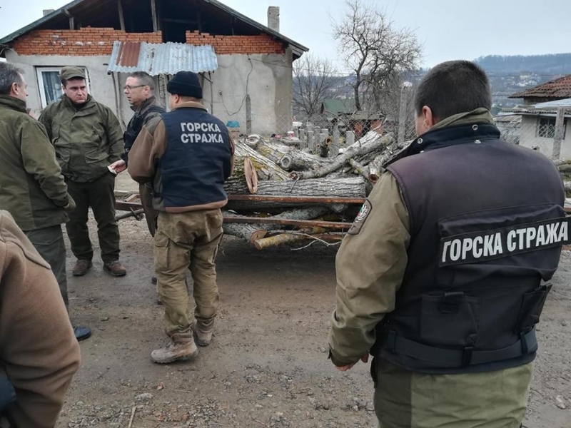 Униформени намериха и иззеха незаконна сеч от имоти в Ломско