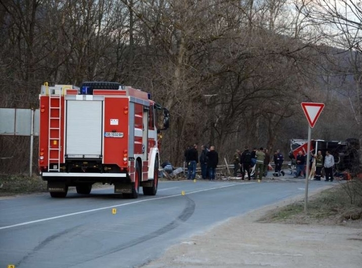 Бурята е предизвикала няколко катастрофи вчера между 17 и 22