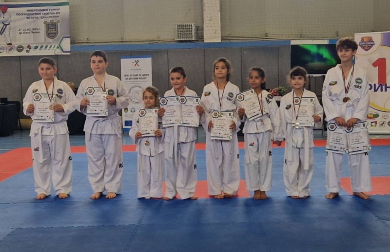 Наша гордост! Врачански таекуондисти завоюваха 16 медала на международен турнир /снимки/