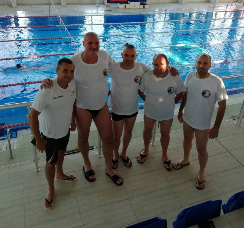 Състезателите по плуване на СК Спартак Враца при ОД на
