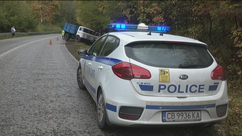 Камион катастрофира на главния път между Габрово и Велико Търново