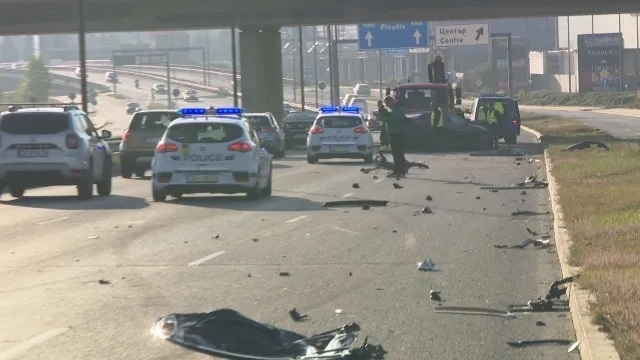 Шофьорът, предизвикал катастрофата на Околовръстното шосе в София, е бил