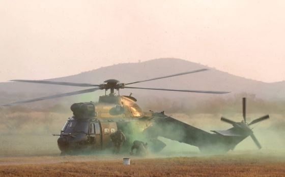 Военен хеликоптер Ми 8 катастрофира в района на село Клин в
