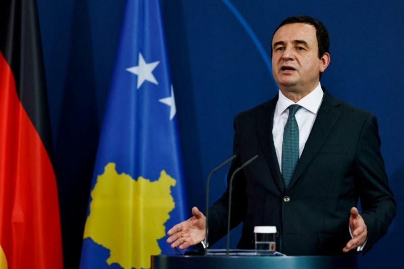 Председателят на Движение Самоопределение и министър председател на Косово Албин Курти