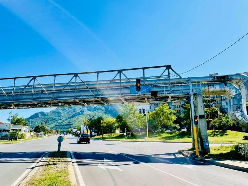 Светофарните уредби на кръстовището на бул Васил Кънчов и ул Георги