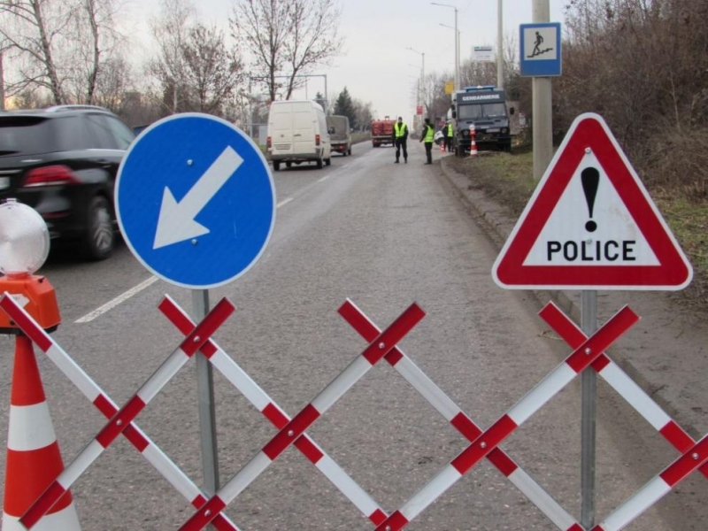 Акция на жандармерията започна днес в района на Дунав мост