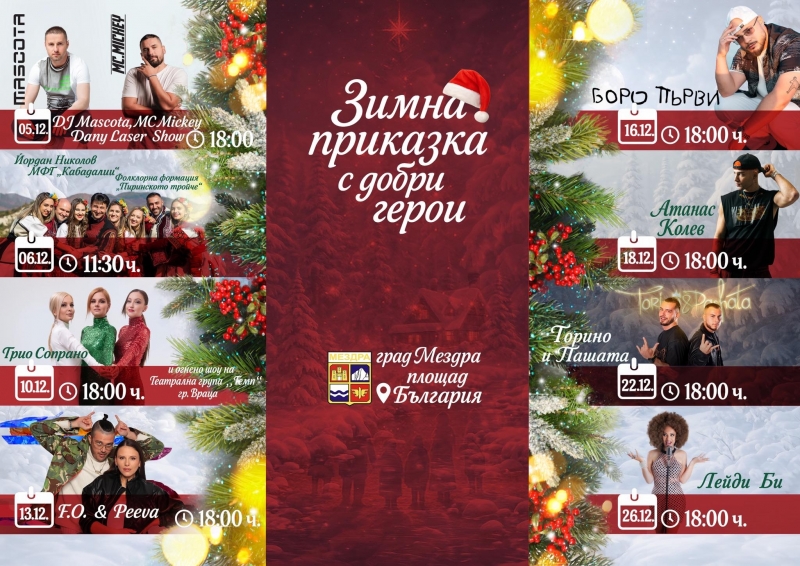 Площад България в Мездра отново се превръща в сцена на