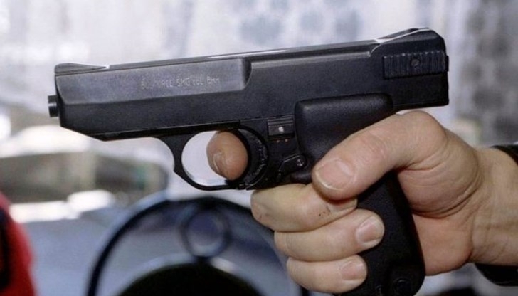 Истинска сцена като извадевна от уестърн се е разиграла миналия