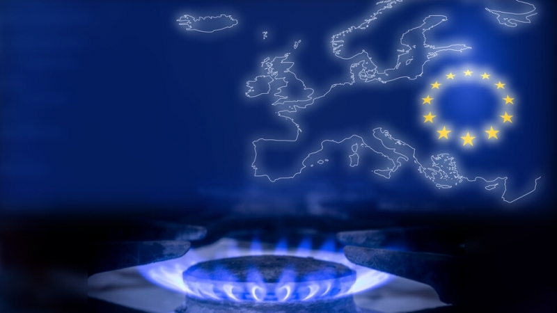 Цената на природния газ в Европа падна под 1 500