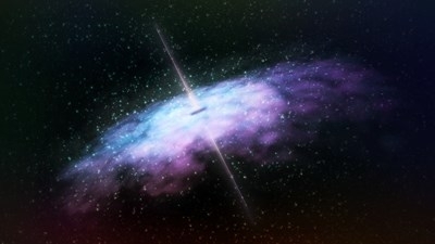 Чудовищна черна дупка която е най бързо разширяващият се обект във