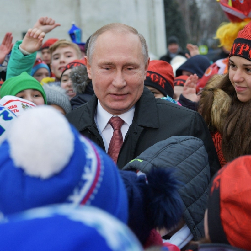 ЦИК на Русия прие документите на президента Владимир Путин за