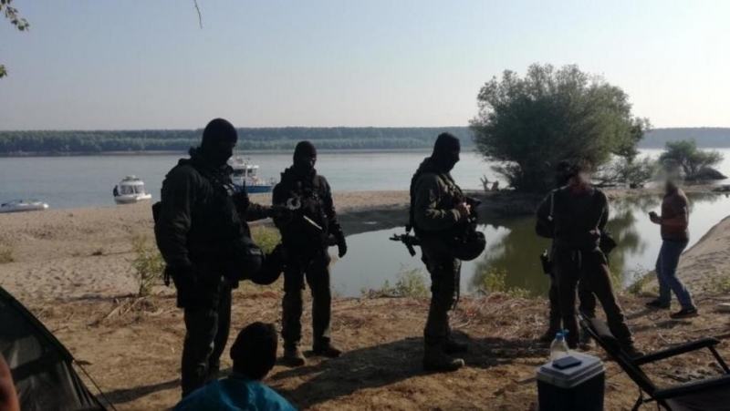 МВР и ГДБОП разпространиха видео от акцията по залавянето на