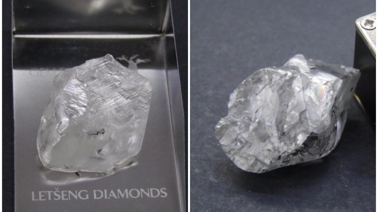 Два огромни диаманта над 100 карата са били открити в
