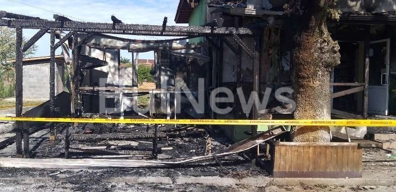 От полицията във Враца потвърдиха новината на BulNews за запаления хранителен магазин в Гложене