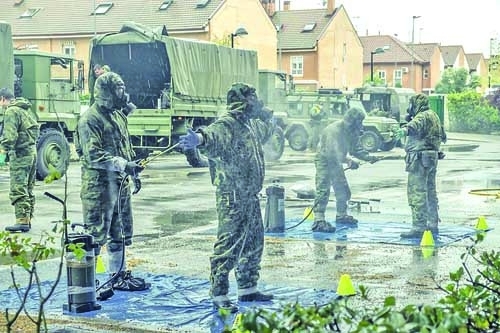 Помощ от армията за борба със засиленото разпространение на коронавируса