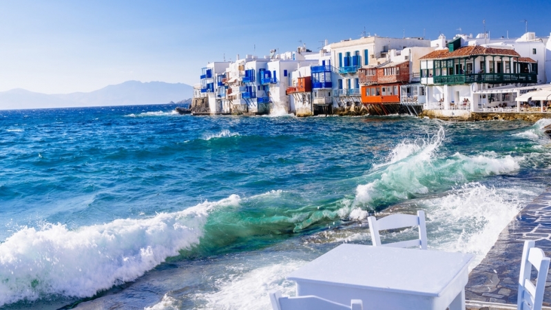 Гръцките острови в южната част на Егейско море вече са