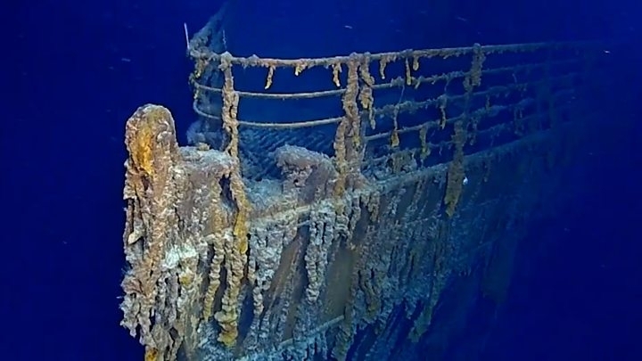 Останките на "Титаник" са в лошо състояние. Докато някои части