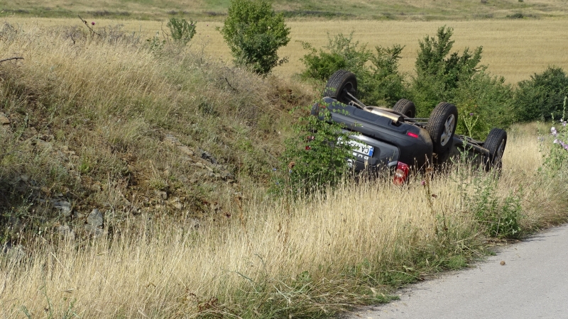 Джип Дайхацу самокатастрофира край Благоевград няма пострадали Пътният инцидент при