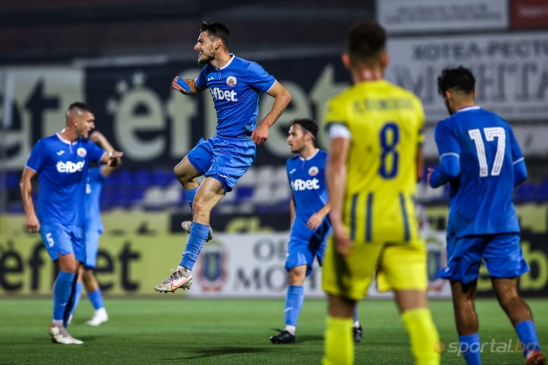 Отборът на Монтана постигна категоричен успех с 4 1 над Крумовград