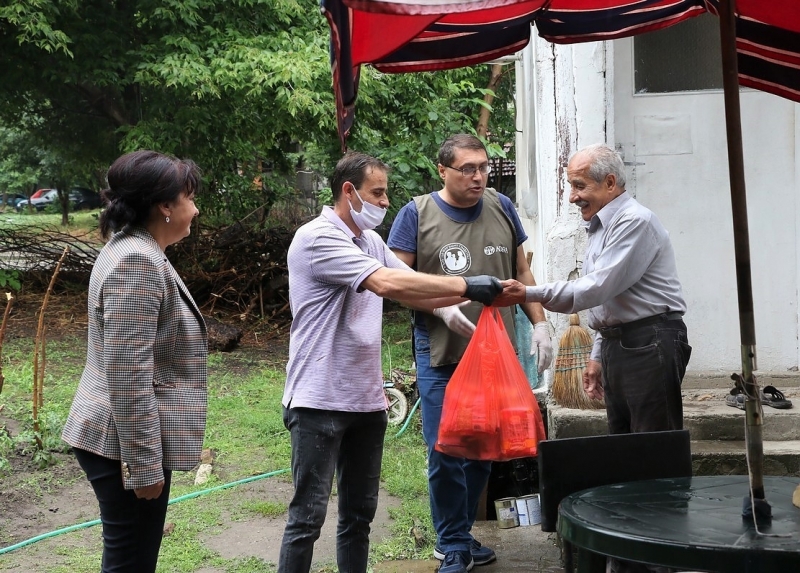 Община Видин получи дарение с хранителни продукти за 100 души.