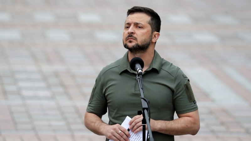 Украинският президент Володимир Зеленски отново заяви своята позиция че е