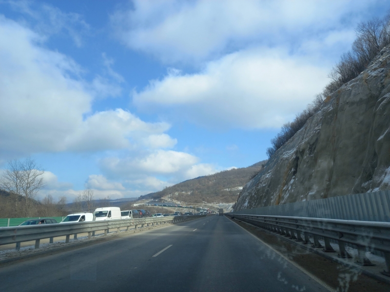 Нова тапа се е образувала на скоростния път Мездра Ботевград