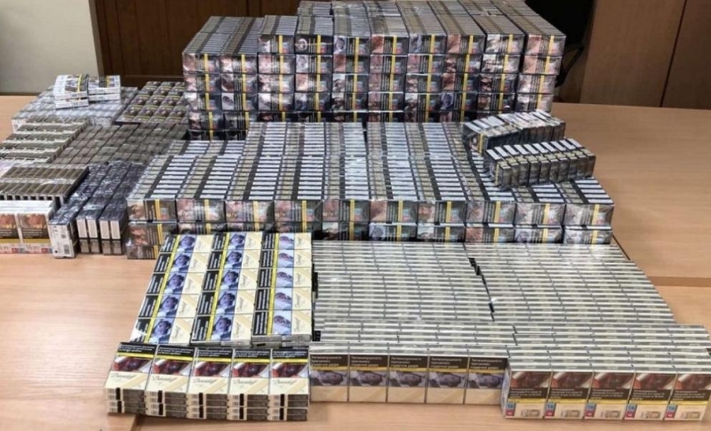 Рекордно количество 53 520 къса цигари откриха митническите служители на