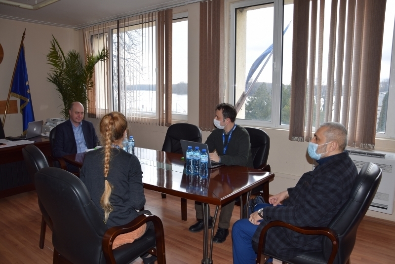 Областният управител Момчил Станков проведе работна среща с Ирмели Мария