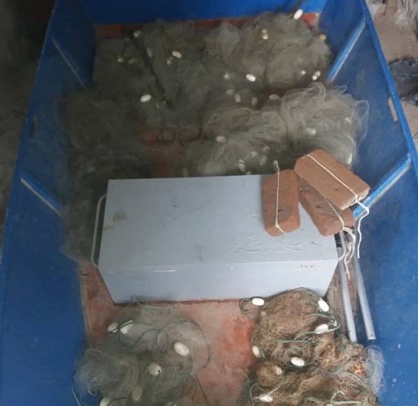 Инспектори на отдел Рибарство и контрол на Изпълнителна агенция Рибарство