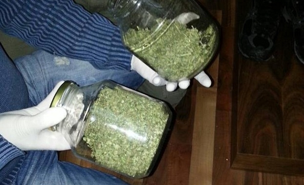 Операцията срещу наркопроизводството е проведена от служители на отдел Криминална