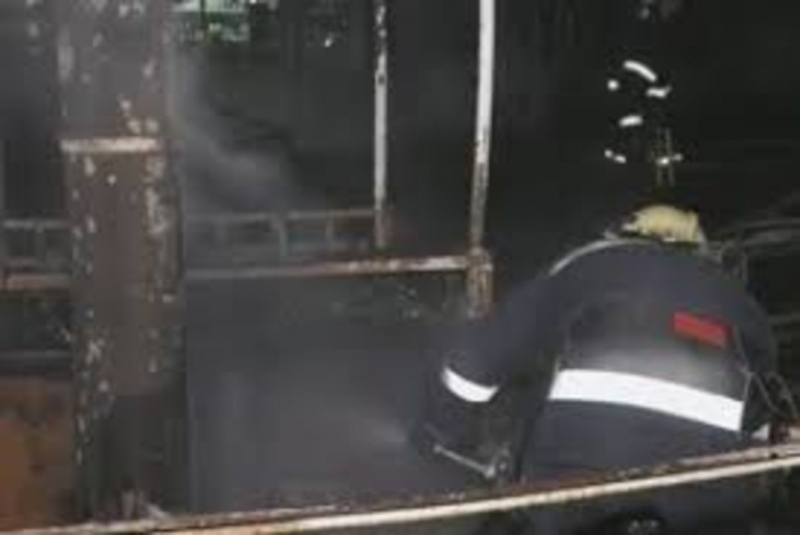 Пожар е избухнал вчера на кооперативния пазар в Берковица научи