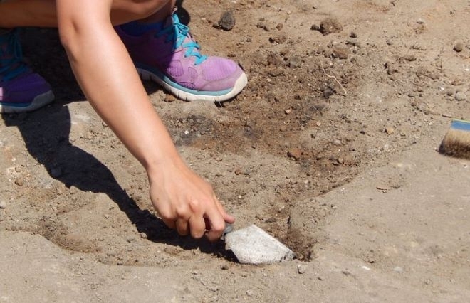 Историческият музей в град Оряхово и децата от кръжок Млад
