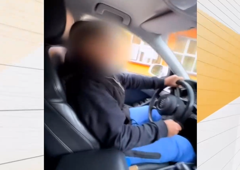 Сигнализираха за пореден случай на дете зад волана Момче шофира