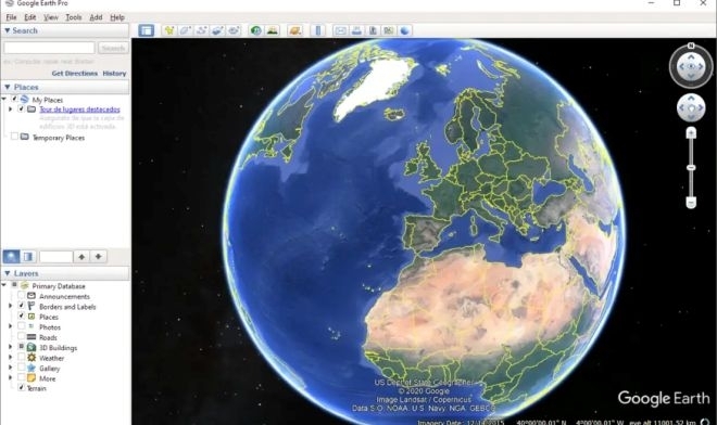 Google обяви края на настолното приложение Google Earth Pro което